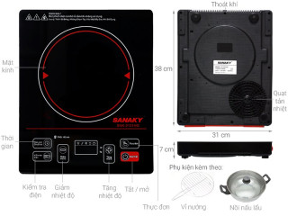 Sửa chữa bếp từ Sanaky tại Hà Nội