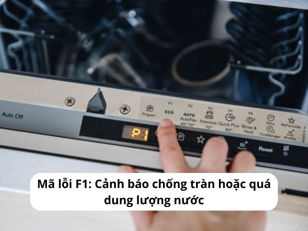 khóa vòi nước để máy rửa bát malloca tránh trào nước