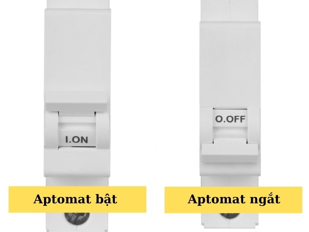 Aptomat bị nhảy do quá tải điện