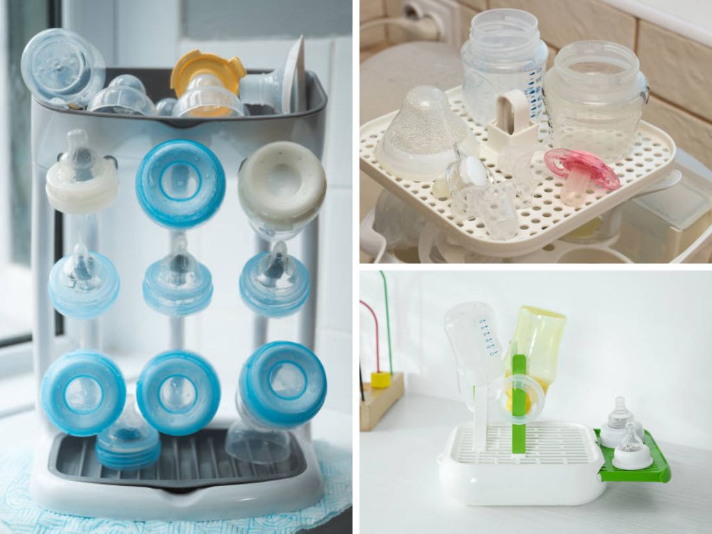 Bảo quản bình sữa sau khi rứa