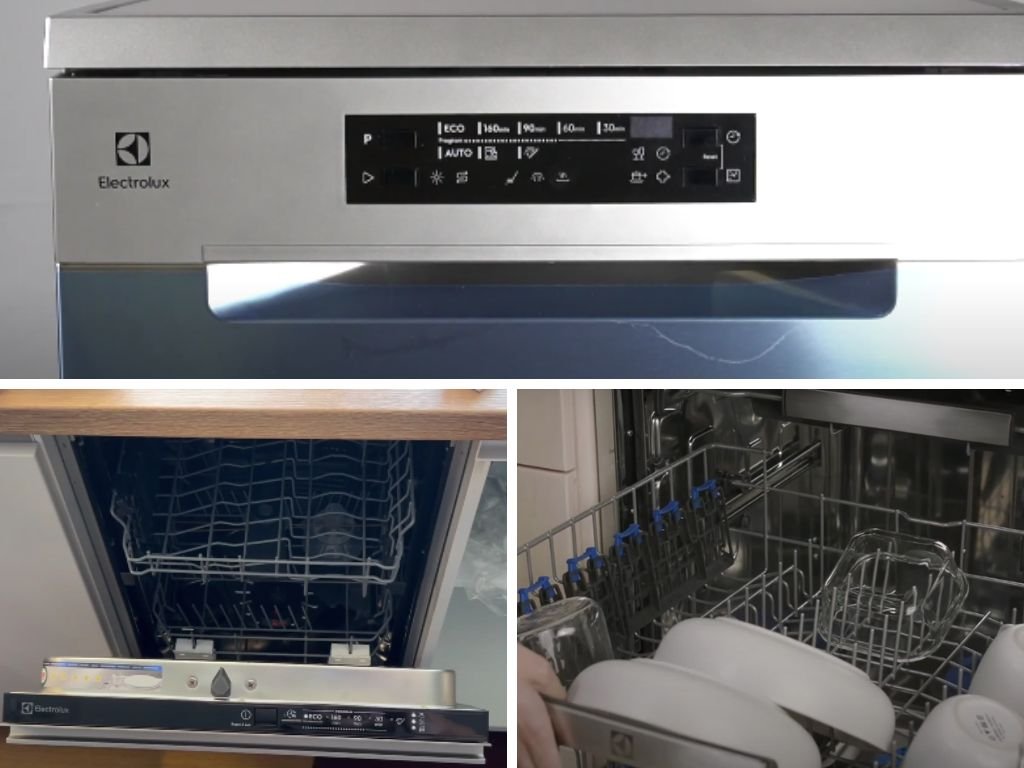 Thiết kế máy rửa bát Electrolux 